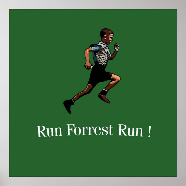 FORREST  GUMP RUNNING POSTER (Front)