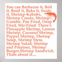 Forrest Gump Shrimp Quote