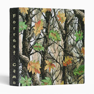 Forrest Hunter Camo Avery Binder 1 EZD Touch Ring