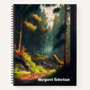 Forrest Landscape Notebook