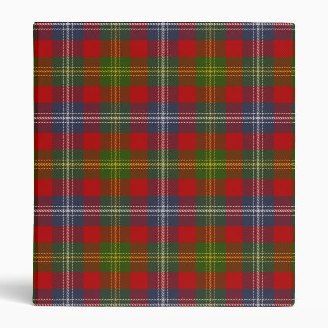 Forrester Tartan Binder (Front)