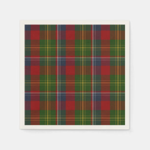 Forrester Tartan Plaid Paper Napkins