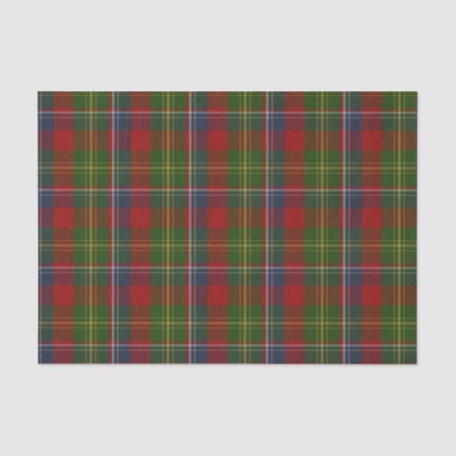 Forrester Tartan Plaid Tissue Paper (Front)