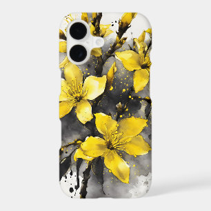 Forsythia - Fleurs aquarelle