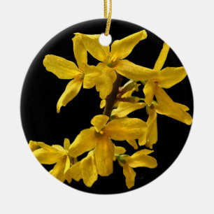 Forsythia Ornament