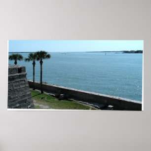 Fort and Bay Poster