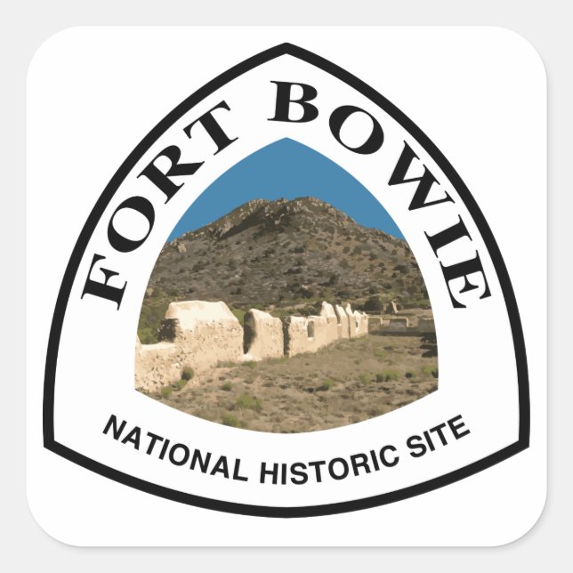 Fort Bowie National Historic Site Square Sticker (Front)
