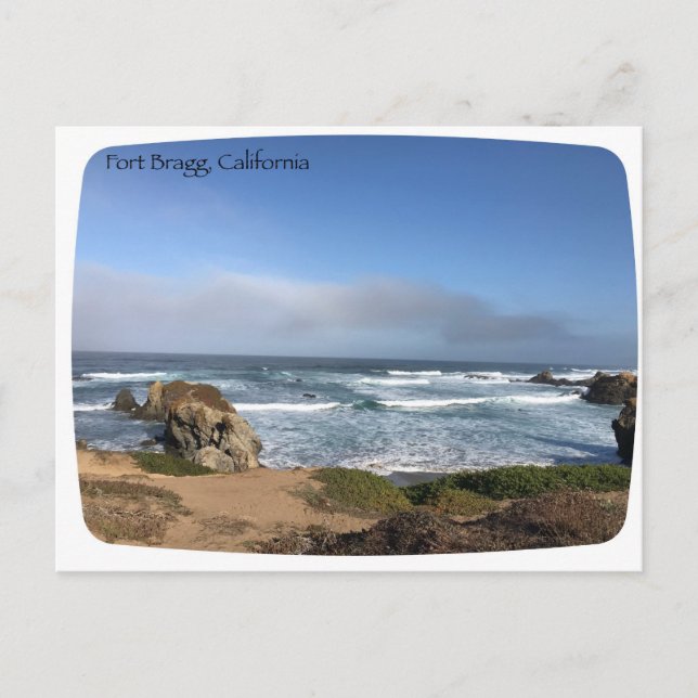Fort Bragg California post card (Front)