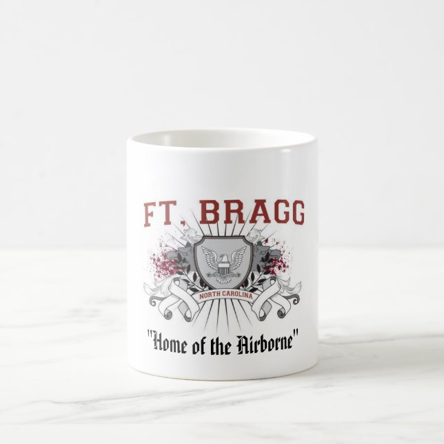 Fort Bragg "Home of the Airborne" Mug (Center)