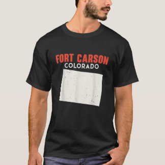 Fort Carson Colorado USA State America Travel Colo T-Shirt