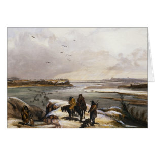 Fort Clark on the Missouri, February 1834, plate 1