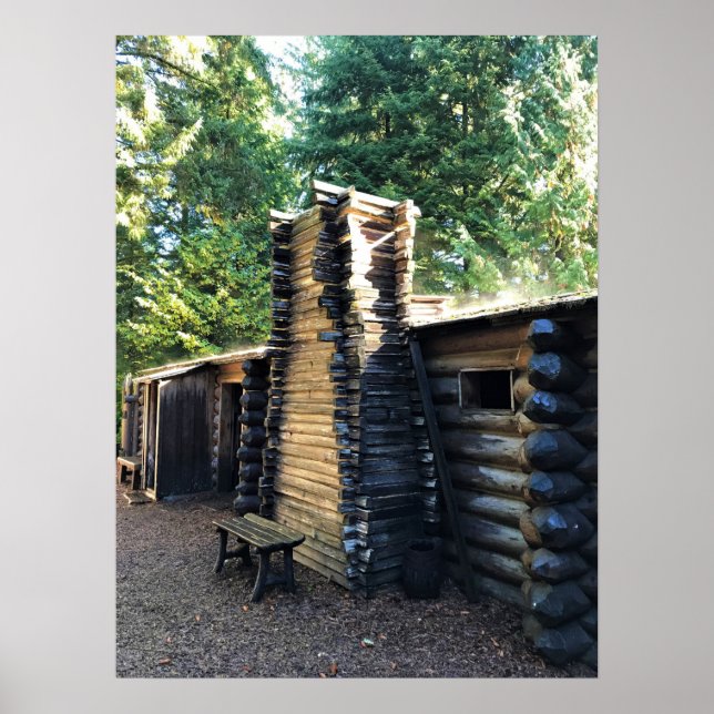 Fort Clatsop, Astoria, Oregon Poster (Front)