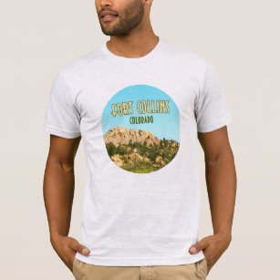 Fort Collins Colorado Horsetooth Rock T-Shirt