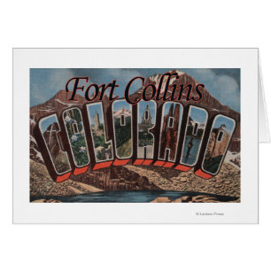 Fort Collins, Colorado - Large Letter Scenes