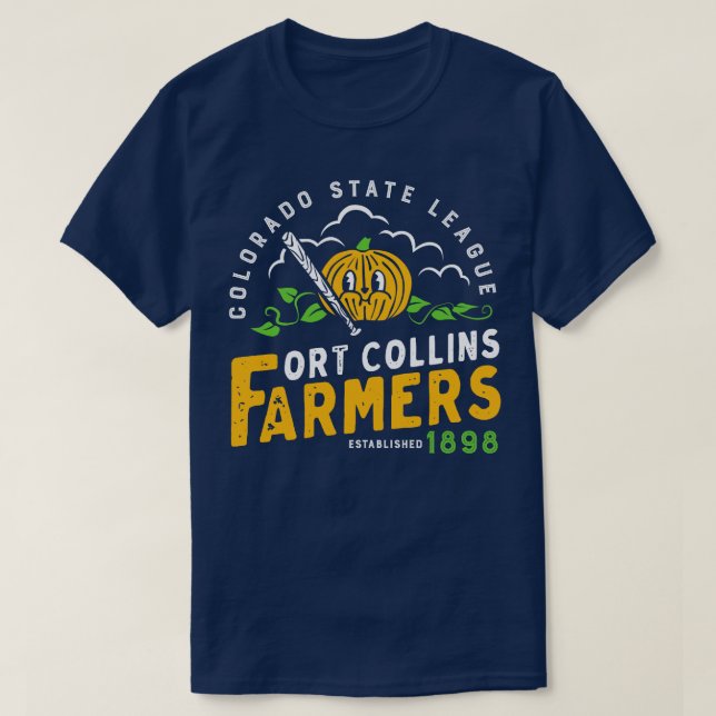 Fort Collins Farmers T-Shirt (Design Front)