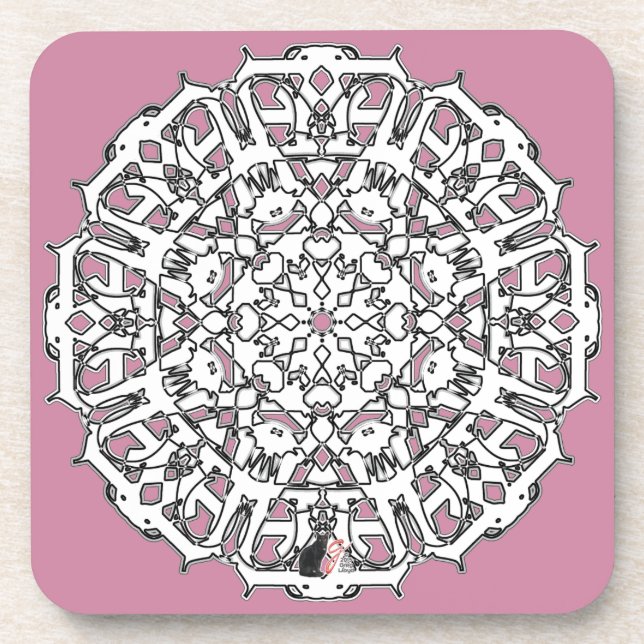 Fort Dessous de verre Octa Glyph Dawn (Devant)