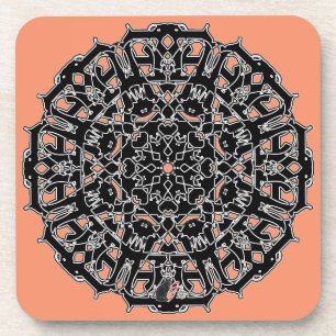 Fort Dessous de verre Octa Glyph Dusk