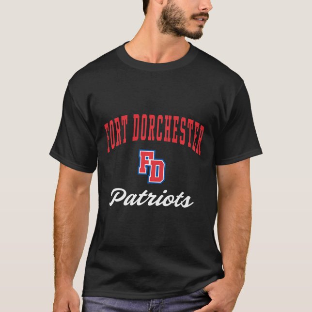 Fort Dorchester High School Patriots Premium T-Shi T-Shirt (Front)