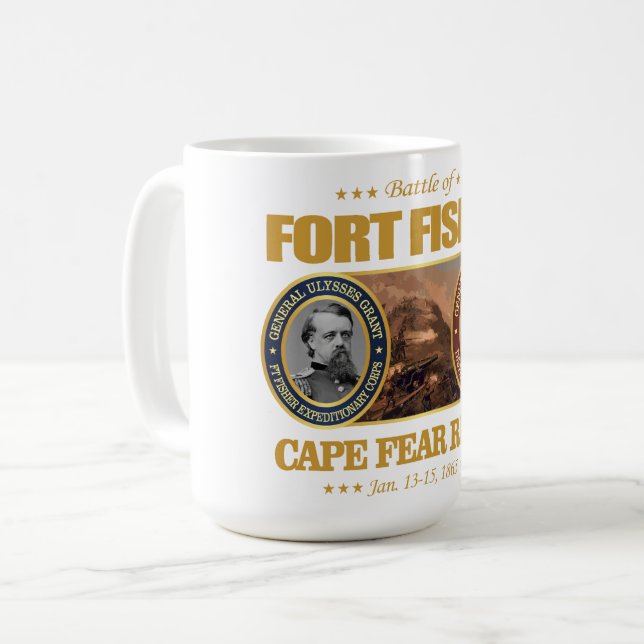 Fort Fisher (FH2) Coffee Mug (Front Left)