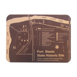 Fort Fred Steele State Historic Site, Wyoming Magnet