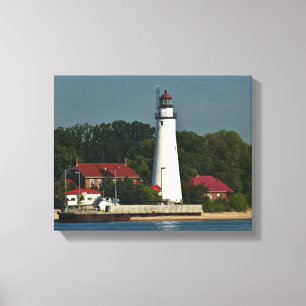 Fort Gratiot Lighthouse Canvas Print