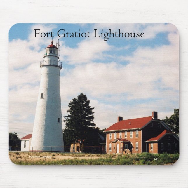 Fort Gratiot Lighthouse mousepad (Front)