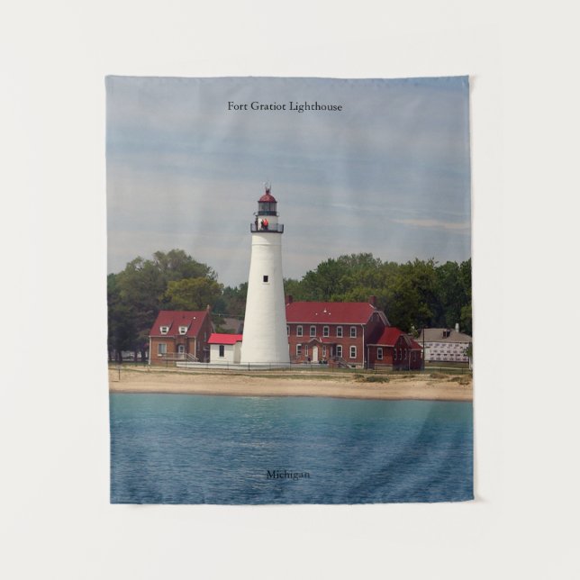 Fort Gratiot Lighthouse tapestry (Front)