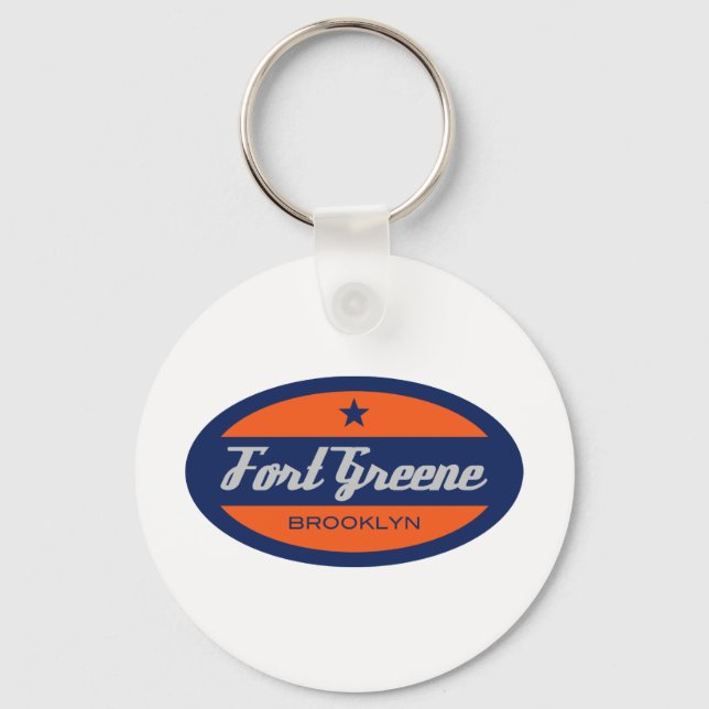 Fort Greene Keychain (Front)