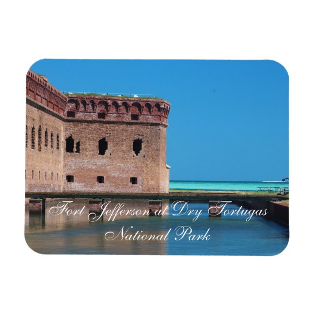 Fort Jefferson at Dry Tortugas National Park Magnet (Horizontal)