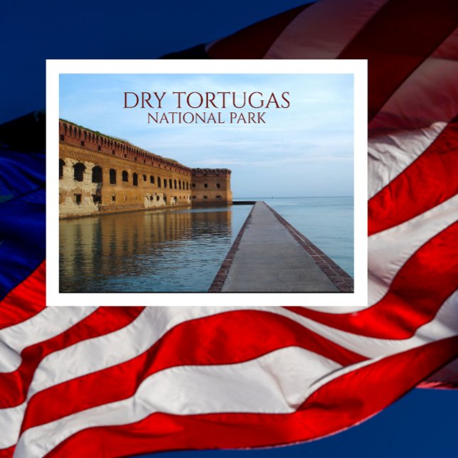 Fort Jefferson Moat, Wall, Dry Tortugas Postcard (Creator Uploaded)