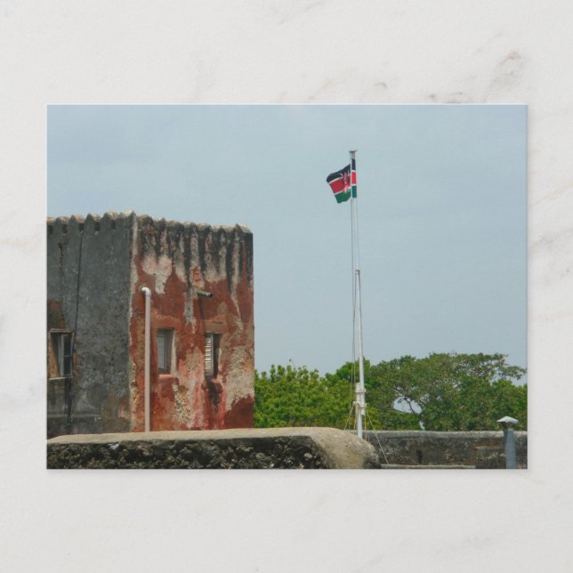 Fort Jesus 2 Mombasa, Kenya, East Africa Postcard (Front)