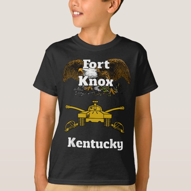 Fort Knox Armour Branch Military   T-Shirt (Front)
