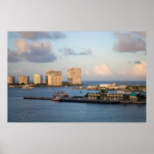 Fort Lauderdale Bay Poster