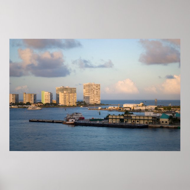 Fort Lauderdale Bay Poster (Front)
