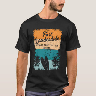 Fort Lauderdale Beach From Florida T-Shirt
