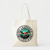 Fort Lauderdale Florida Beach Palm Souvenirs 60s