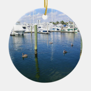 Fort Lauderdale, Florida Ceramic Ornament