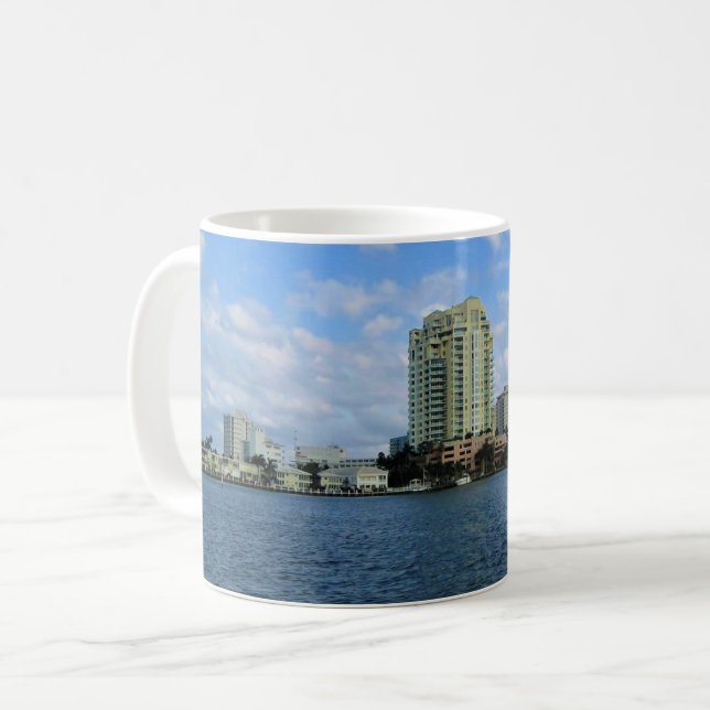 Fort Lauderdale, Florida Coffee Mug (Front Left)
