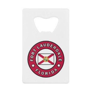 Fort Lauderdale Florida Credit Card Bottle Opener