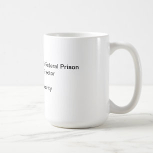 Fort Lauderdale Florida Federal Prison souvenir mu Coffee Mug