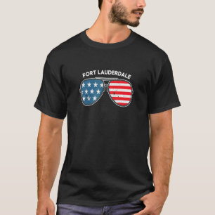 Fort Lauderdale Florida Fl Us Cities America 4th O T-Shirt