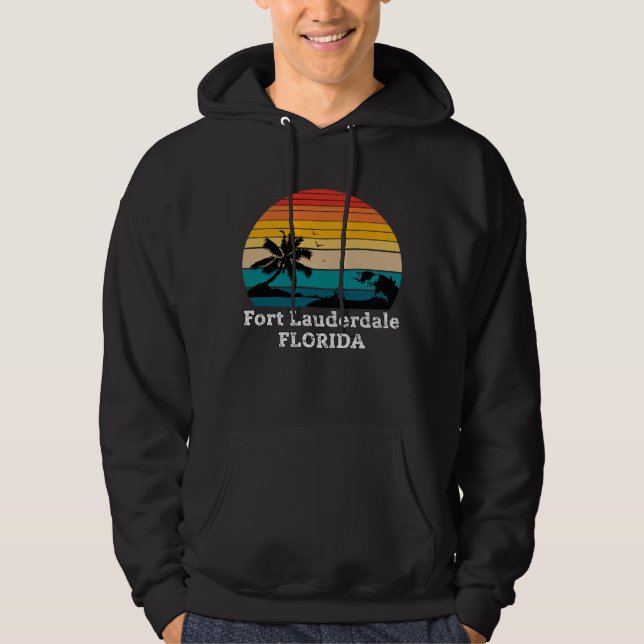 Fort Lauderdale FLORIDA Hoodie (Front)
