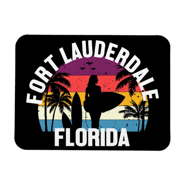 Fort Lauderdale,Florida Magnet (Horizontal)