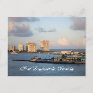 Fort Lauderdale Florida Postcard