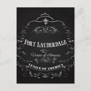 Fort Lauderdale Florida - Venice of America Postcard