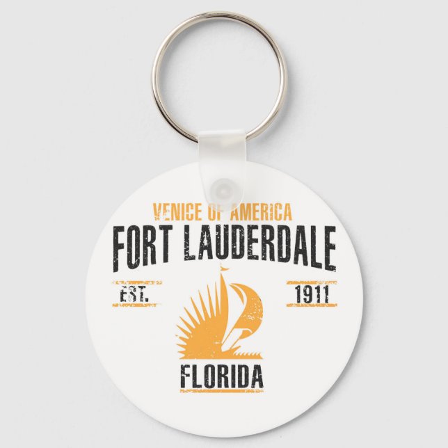 Fort Lauderdale Keychain (Front)