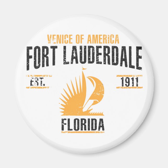 Fort Lauderdale Magnet (Front)