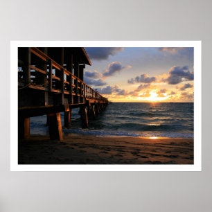 Fort Lauderdale Pier II Poster