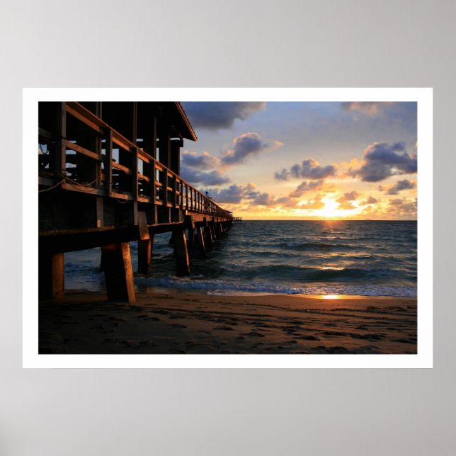 Fort Lauderdale Pier II Poster (Front)