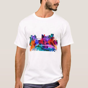 Fort Lauderdale Skyline T-Shirt